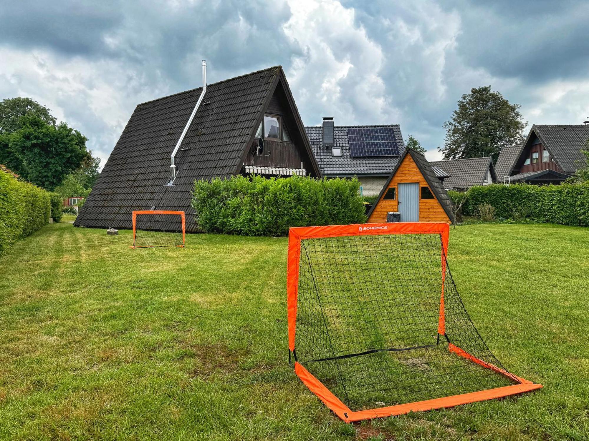 Nur-Dach-Haus Am Alfsee Rieste Екстер'єр фото