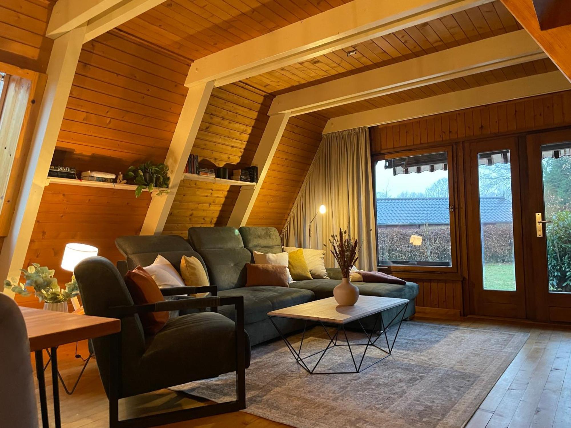 Nur-Dach-Haus Am Alfsee Rieste Екстер'єр фото