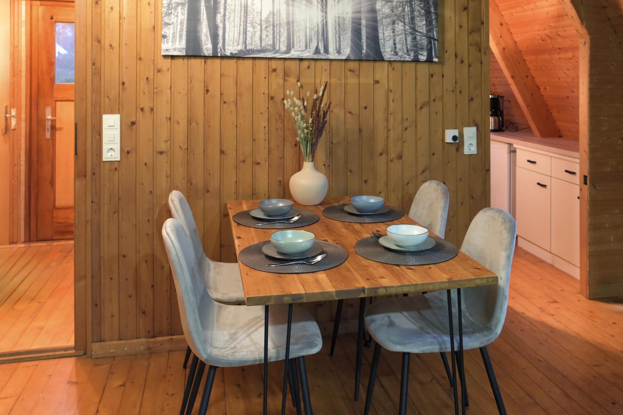 Nur-Dach-Haus Am Alfsee Rieste Екстер'єр фото