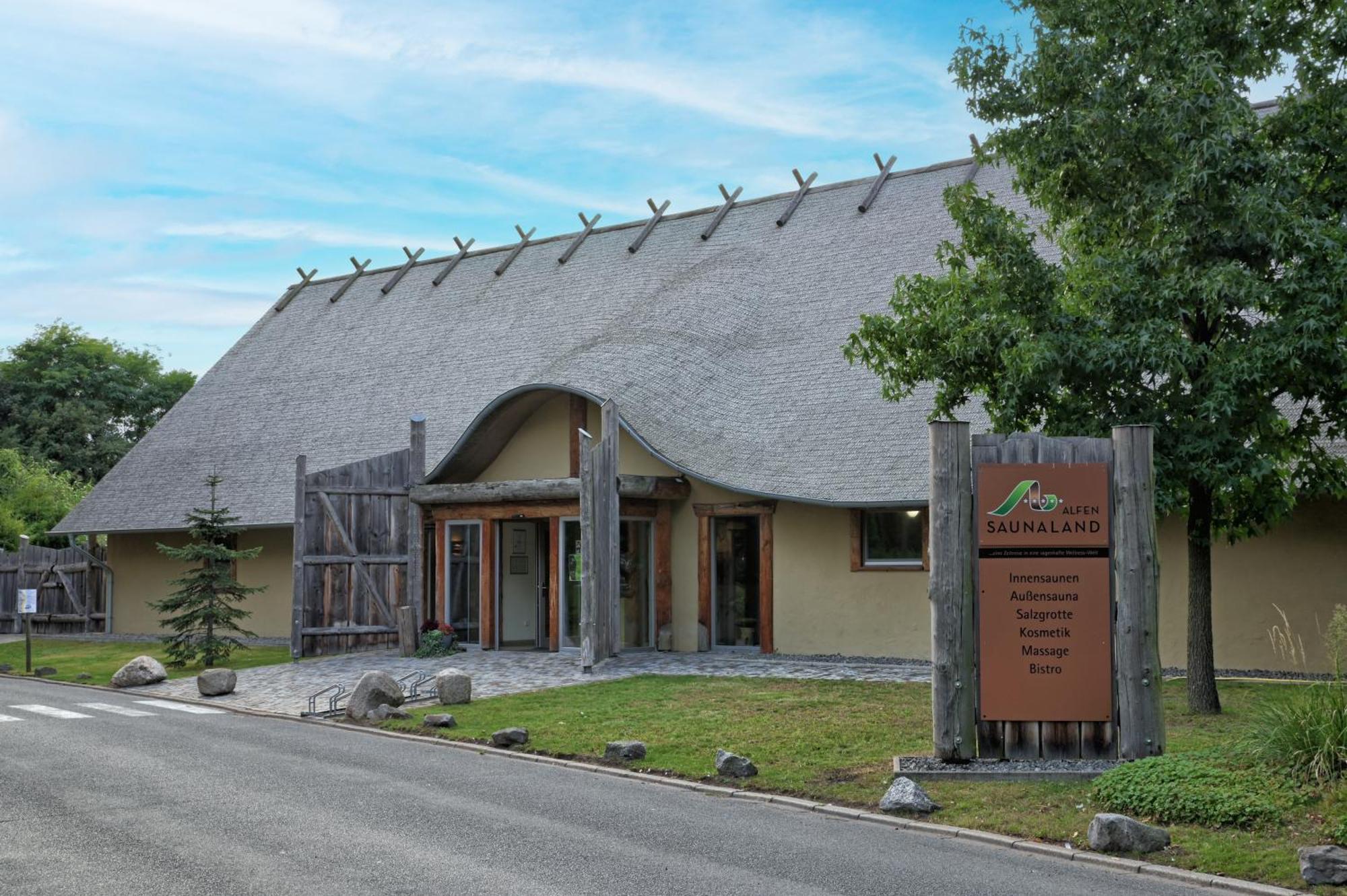 Nur-Dach-Haus Am Alfsee Rieste Екстер'єр фото
